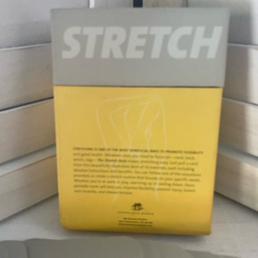Stretch Deck - 50 Stretching Exercise Cards - Picture 2 of 6